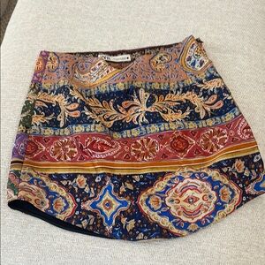 Colorful Paisley Women's Skirt